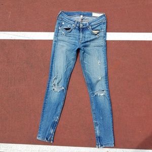 Rag & Bone Zipper Capri